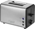 Produktbild: Bomann TA 1371 CB Toaster | 2 Scheiben | Edelstahl schwarz | 850W | Brötchenaufsatz | Auftaufunktion