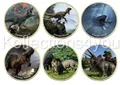 Produktbild: Jurassic World Coins Geschenk Selten Dinosaurier Welt Sammelobjekt Gedenkausgabe