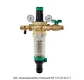 Produktbild: Honeywell Kalk- und Wasserfilter Honeywell Hauswasserstation HS 10 S AA mit Klarsicht-Siebtasse, 1