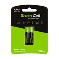 Produktbild: Green Cell GR08 Haushaltsbatterie Wiederaufladbarer Akku AAA Nickel-Metallhydrid (NiMH) (GR08)