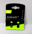 Produktbild: 2x Wiederaufladbare Batterie 800mAh AAA Akku Batterien Green Cell Power Accus