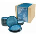 Produktbild: CreaTable Nordic Fjord Blue Tafelservice 12-tlg Steinzeug