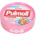 Produktbild: PULMOLL Junior Himbeere m.Echinacea+Vit.C zf Bon. 50 g PZN 09155997