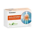 Produktbild: Aura Natura® Doloferm - mit PEA (Palmitoylethanolamid), MGCPQQ®, MSM, Hagebutten-Extrakt und fermentierter Curcuma | Unterstützt das Wohlbefinden von Muskeln, Gelenken & Rücken | 60 Kapseln