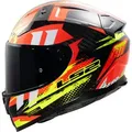 Produktbild: Ls2 Ff811 Vector Ii Carbon Tantic Glänzend/Rot/Neongelb M