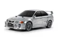 Produktbild: Tamiya RC Car Mitsubishi Lancer Evo V TT-02 Bausatz 1:10