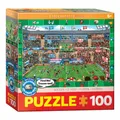 Produktbild: Eurographics Puzzle Fußball - Suchen & Finden, 100 Teile, 48 x 33 cm, 6100-0476