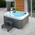 Produktbild: Home Deluxe Outdoor Whirlpool Sea Star Pure 180 x 160 x 79 cm Dunkelgrau-Weiß