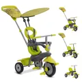 Produktbild: smarTrike Vanilla 4-in-1 Dreirad grün, mitwachsend, Touch Steering, UV-Schutzdach