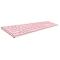 Produktbild: Rapoo E9800M - Kabellos - RF Wireless + Bluetooth - QWERTZ - Pink