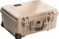 Produktbild: PELI 1560 Langer Transportkoffer für Kamera Equipment and Empfindliche Elektronische Instrumente, IP67 Wasser- und Staubdicht, 44L Volumen, Kein Schaum, Farbe: Desert Tan (Sand)