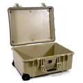 Produktbild: Peli Case 1560 Trolley ohne Schaum, desert tan (Sand)