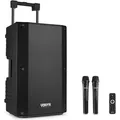 Produktbild: Portable Pr speaker - Vonyx VSA500 - Trolley speaker met Bluetooth en 2 draadloze microfoons - 800W (Aktiv) (174.052)