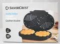 Produktbild: SILVERCREST® KITCHEN TOOLS Doppel-Waffeleisen SDW 1200 C1 Schwarz Neu