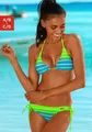 Produktbild: Venice Beach Triangel-Bikini (Set) mit Farbverlauf, regulierbares Top, mit herausnehmbaren Cups