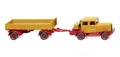 Produktbild: Wiking Traktor Hanomag + Pritschen Anhänger Bölling 085048