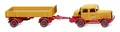 Produktbild: Wiking 085048 - 1/87 Hanomag mit Pritschenanhänger 