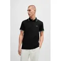 Produktbild: BOSS GREEN Poloshirt Paul mit Polokragen schwarz S (46)