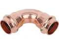 Produktbild: Viega Pressfitting Kupfer Bogen 90° 18 mm ixi Profipress V-Kontur