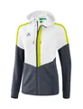Produktbild: Erima Trainingsjacke Squad weiss/grau/lime Damen
