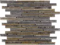 Produktbild: Mosaikfliese Schiefer Mini-Sticks 30 x 30 cm multicolor