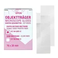Produktbild: Objektträger mit Mattrand, geschnitten, 76 x 26 mm (50 Stück)