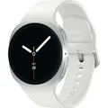 Produktbild: Samsung Galaxy Watch 8 40 mm Smartwatch Silver (130-180 mm) Kautschuk