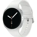Produktbild: Samsung Galaxy Watch 8 40 mm Smartwatch Silver (130-180 mm) Kautschuk