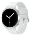 Produktbild: Samsung Galaxy Watch8 - 40 mm - silber - intelligente Uhr mit Sportband - Gummi
