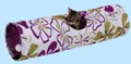 Produktbild: Katzentunnel Flower, Rascheltunnel Katzenspieltunnel, Spielröhre,Spielzeug, 90cm