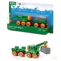 Produktbild: BRIO Clever Crane Wagon 33698 Spielzeugeisenbahnen