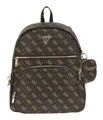 Produktbild: GUESS Power Play II Tech Backpack L Rucksack Rucksack Brown Logo dunkelbraun Neu