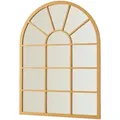 Produktbild: [en.casa] Wandspiegel, Gold, Glas, 60x80x1.8 cm, Spiegel, Wandspiegel