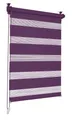 Produktbild: Doppelrollo   Lila 100x150cm Klemmfix ohne Bohren Seitenzugrollo Klemmrollo WOW