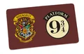 Produktbild: Geda Labels GmbH Frühstücksbrett Hogwarts Express, Melamin, (1-St), Bordeaux, 23,5x14,5x0,3cm, spülmaschinengeeignet