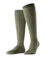 Produktbild: FALKE Kniestrümpfe Teppich im Schuh (klimaregulierende Merinowolle) grün Herren - 1 Paar