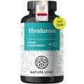 Produktbild: NATURE LOVE® Hyaluron Kapseln mit Zink - Hochdosiert mit 500mg - für Haut, Haare & Nägel - 90 Hyaluronsäure Kapseln - Vegan, Laborgeprüft, ohne unerwünschte Zusätze & in Deutschland produziert