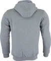 Produktbild: Herren Motorrad hoodie mit CE-Protektoren Aramid-Polyamid-futter Motorradhoodie Schutzjacke, Größe:58/3XL, Farbe:Grau