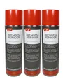 Produktbild: BREMSENREINIGER mit ACETON 3x 500ml Sprühreiniger Entfetter Montagereiniger