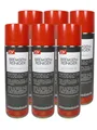 Produktbild: BREMSENREINIGER mit ACETON 6x 500ml Sprühreiniger Entfetter Montagereiniger