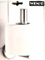 Produktbild: WENKO BOSIO SHINE Toiletten Papier Rollen Halter Edelstahl Bad Accessoires WC