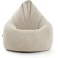 Produktbild: mokebo Sitzsack Cord XXL in Beige Der Tagträumer Bean Bag mit EPS-Perlen Füllung