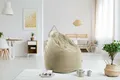 Produktbild: mokebo Sitzsack Cord XXL für Kinder & Erwachsene in Beige 'Der Tagträumer', I43