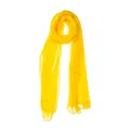 Produktbild: Tinitex Seidenschal Halstuch Schal XXL indisch gelb Seide 180x90cm