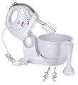 Produktbild: Clatronic HMS 2739 Handmixer-Set, mit Rührschüssel, 250 Watt, 5 Stufen, weiß (261770)