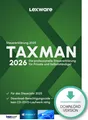 Produktbild: Lexware Taxman 2026 (Steuerjahr 2025) für 5 Steuererklärungen Handbuch (PDF) NEU