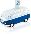 Produktbild: VW Collection T1 Bus Keramik Spardose, blau/weiß