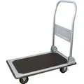 Produktbild: Plattformwagen Basic Schwarz/silber Tragkraft 150 Kg