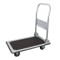 Produktbild: Plattformwagen anthrazit-grau 150 KG Handwagen Magazinwagen Transportwagen