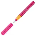 Produktbild: Pelikan 970970 Schulfüller Pelikano Junior, Feder L für Linkshänder, pink/transzulent, 1 Stück (1er Pack)